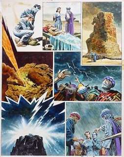 Lawrence, Don | Original page  - the Trigan Empire  - "The Reighn Of Thara" (1967) | Catawiki