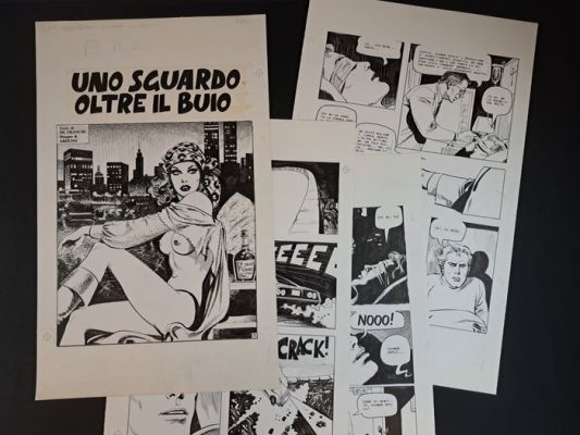 Arduini, Lucia - 4 Original page - Uno Sguardo Oltre il Buio | Catawiki