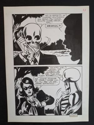 Magnus & Bunker - 1 Original page - Kriminal - Lola Vive | Catawiki