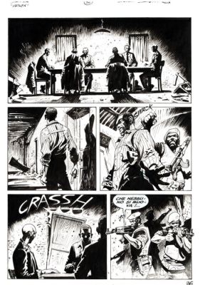 Dotti, Maurizio - 3 Original page - Dampyr #40 - "Vathek!" - 2003 | Catawiki