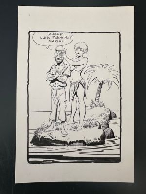 Frollo, Leone - 1 Original drawing - Risatissime - anna ? | Catawiki