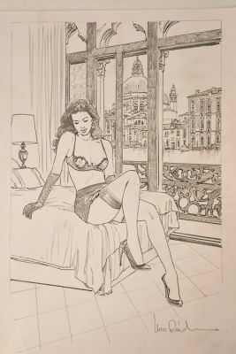 Raimondo, Luca - 1 Original preliminary drawing - Raimondo - Venice - 2025 | Catawiki