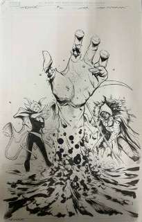 Continue Shopping | STRANGE #5 LEE GARBETT ORIGINAL COVER ART | Scott’s Collectables