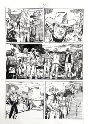 Altuna, Horacio - 1 Original page - Tex - Inferno a Red Junction | Catawiki