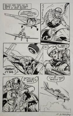 Weinberg, Albert - 1 Original page - Dan Cooper - Tintin sélection - (années 1970) | Catawiki