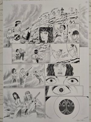 Civitelli, Fabio - 1 Original drawing - Tex - "La fonte della Giovinezza" | Catawiki