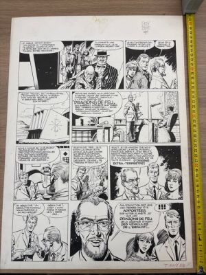 Paape, Eddy - Original page - Luc Orient - Les Dragons de Feu - 1969 | Catawiki