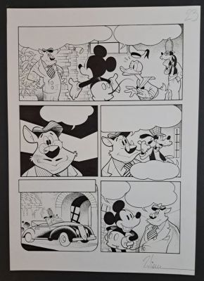 Vian, Roberto - 1 Original page - Topolino e il Ritorno degli Acchiappafantasmi - 2024 | Catawiki