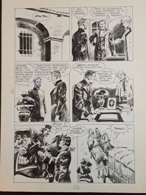 Trevisan; Berardi - 1 Original drawing - Ken Parker - Storia d’Armi e d’Imbrogli | Catawiki