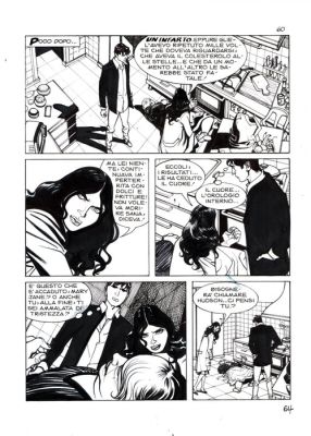 Mari, Nicola - 1 Original page - Dylan Dog #293 - "Gli ultimi immortali" - 2011 | Catawiki