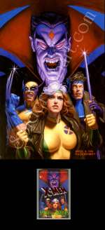 Brothers Hildebrandt - Comic Book Cover Mr. Sinister vs X-Men