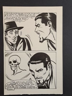 Magnus & Bunker - 1 Original page - Kriminal - Un Crimine Impossibile "Se Kriminal fosse ancora vivo…" | Catawiki