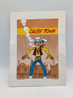 Bruno Marchand - Dessin original - Lucky Luke - Daisy Town - D’après Morris - 2009 | Catawiki