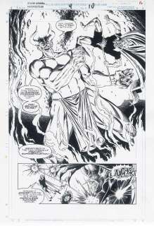 Jim Starlin - 1993 SILVER SURFER/WARLOCK #4 SPLASH – MEPHISTO!