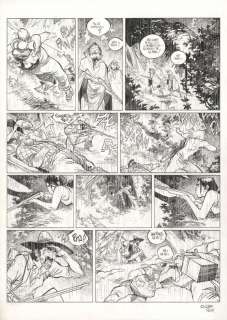 Olivier Pont | Planche originale n°62 - Le Rituel - Un putain de salopard | Daniel Maghen