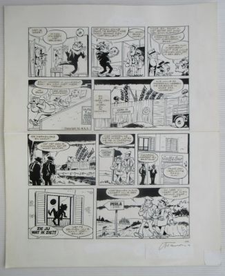 Attanasio, Dino - 1 Original page - De Macaroni’s | Catawiki