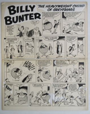 Parlett, Reg - 1 Original page - Billie Bunter - page 1 - 20th December - 1969 | Catawiki