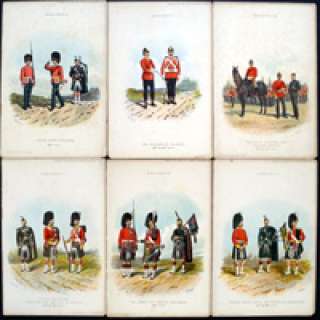 Richard Simkin | Richard Simkin: Military Types (6 Prints) | Illustration Art Gallery