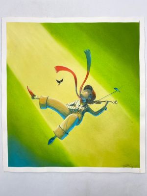 Prugne, Thibault - 1 Original drawing - Monsieur Django et Lady Swing - 2016 | Catawiki