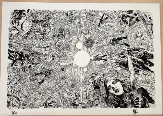 Continue Shopping | LIFE #6 VINCENZO RICCARDI COVER ART (WRAPAROUND COVER) | Scott’s Collectables