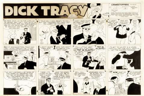 Gould Chester - "Dick Tracy", 06/09/1953 | Urania Casa d’Aste