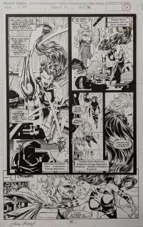 Andy Kubert / Mark Pennington - X-Men #20 p.21 1993