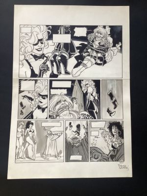 Saudelli, Franco - 1 Original page - La Bionda - 1987 | Catawiki