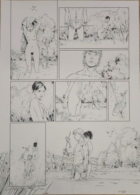 Trif - 1 Original page - Thrace T1 - O Iuvenes Lupi (Ô jeunes loups) - 2023 | Catawiki