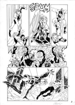 Caracuzzo, Giancarlo - 1 Original page - WildC.A.T.s - 2001 | Catawiki
