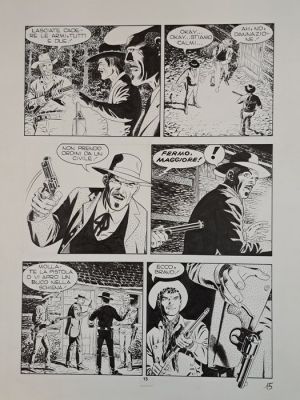 Civitelli, Fabio - 1 Original page - Tex | Catawiki