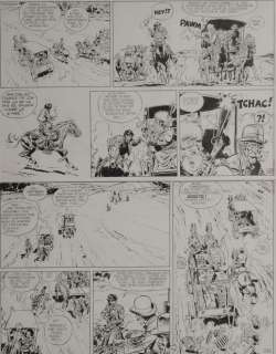 GIRAUD Jean  - Blueberry  - Planche 12 de l’album L’homme au poing d’acier édité[...] | Vermot et Associés