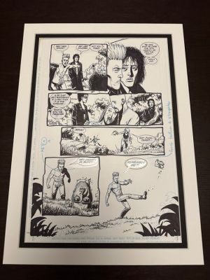 Steve Dillon - 1 Original page - Preacher - #33 - P3 - 1998 | Catawiki