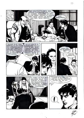 Mari, Nicola - 1 Original page - Dylan Dog #234 - "l’ultimo arcano" - 2006 | Catawiki