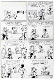Tillieux | César et Ernestine, planche gag n°262 intitulée… | Banque Dessinée