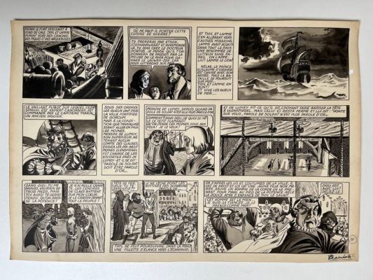 Craenhals, François - 1 Original page - La Légende de Thyl Ulenspiegel - 1949 | Catawiki