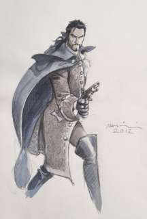 Marini, Enrico | Original Colour Illustration  - â€œLe Scorpionâ€ (2012) | Catawiki