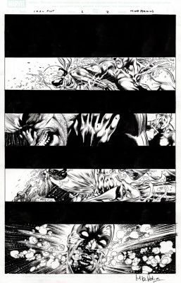 Perkins, Mike - Iron Fist #2 p.02 | Comic Book Art Gallery