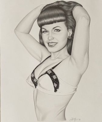 Don Monroe - 1 Pin-Up - Bettie Page - 2010