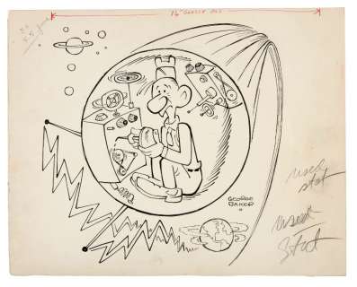 "SAD SACK" COMIC BOOK COVER ORIGINAL ART LOT. | Hake’s