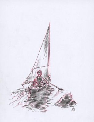 Stan Manoukian | Crayonné original, recherche - Frankenstein | Daniel Maghen