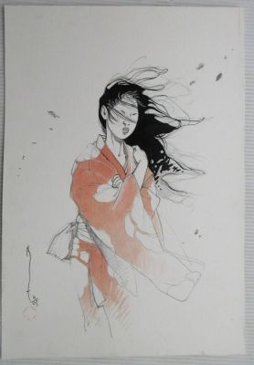 Michetz - 1 Original drawing - Kogaratsu - originele tekening in kleur - 2005 | Catawiki