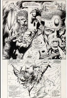 Rafael Kayanan - 1 Original page - Marvel Tales - Conan the Adventurer #2 - 1994 | Catawiki