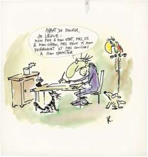 Reiser (1941-1983) | AVANT DE MOURIR, JE LÈGUE : | Artcurial