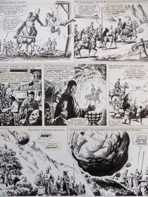 Kearon, Edward - 1 Original page - Archie de man van staal - [titel onbekend] - jaren ’60 | Catawiki