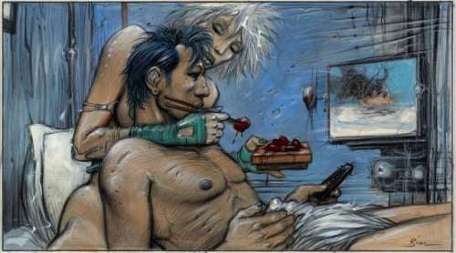 Bilal Enki (Néâ Enâ 1951) | LE SOMMEIL DU MONSTRE | Artcurial