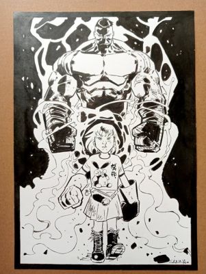 Guillermo Sanna - Original drawing - Hulk - signed and sealed - 2026 | Catawiki