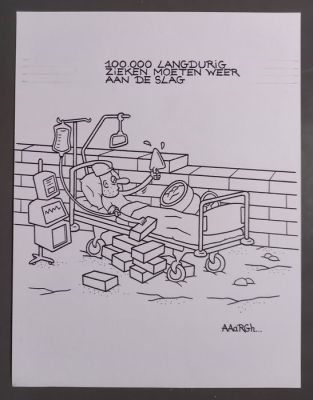 AAaRGh - 1 Original drawing - C 3 - Langdurig - 2026 | Catawiki