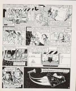 Bravo, Emile | JULES L’IMPARFAIT DU FUTUR Planche originale Ã  l’encre de | Cornette de St Cyr