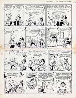 Francis | Marc Lebut et son voisin, planche n°2 à l’encre… | Millon