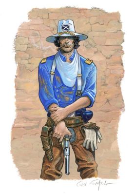 Formosa, Gil - 1 Original colour drawing - Blueberry - Blueberry Gun | Catawiki